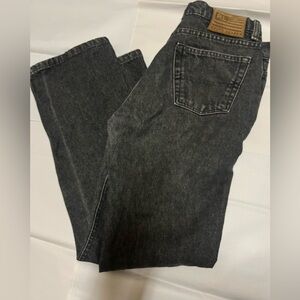 Women’s Ralph Lauren Black Denim Jeans - Classic Straight Fit vintage